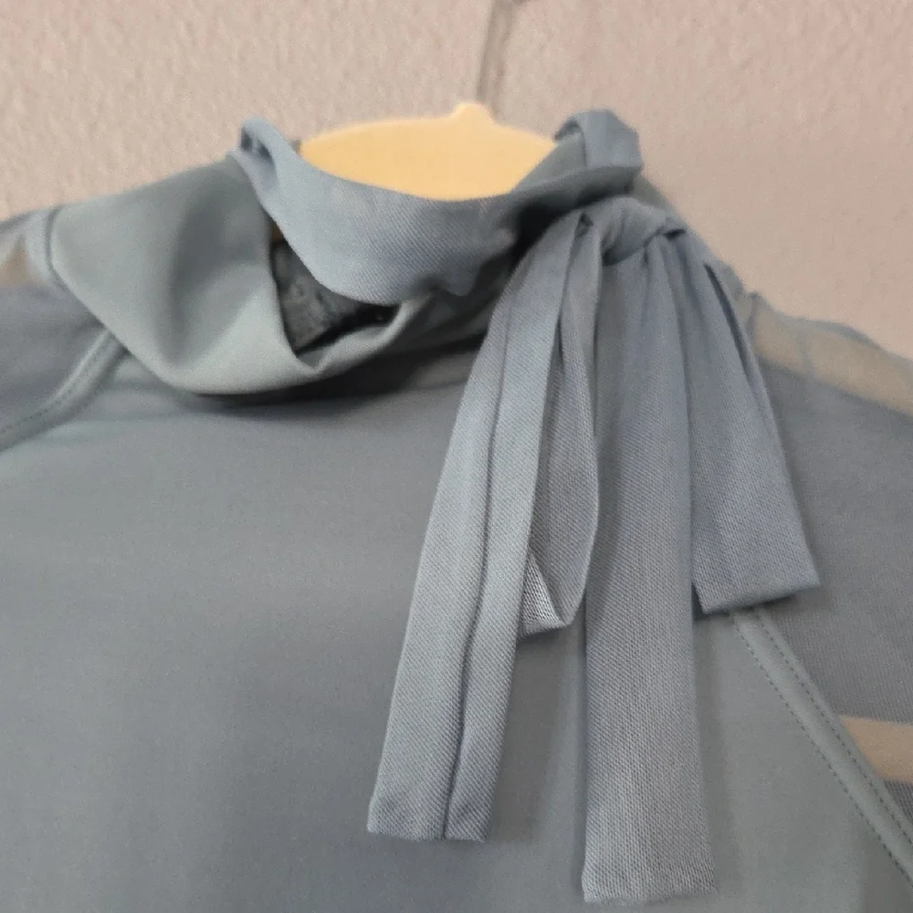 Balera Long Sleeve Leotard - Juniper - Picture 3 of 8